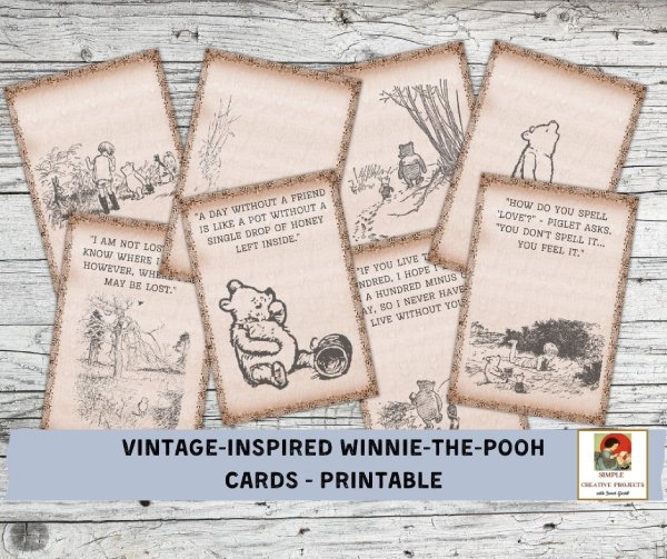 winnie the pooh cards 6